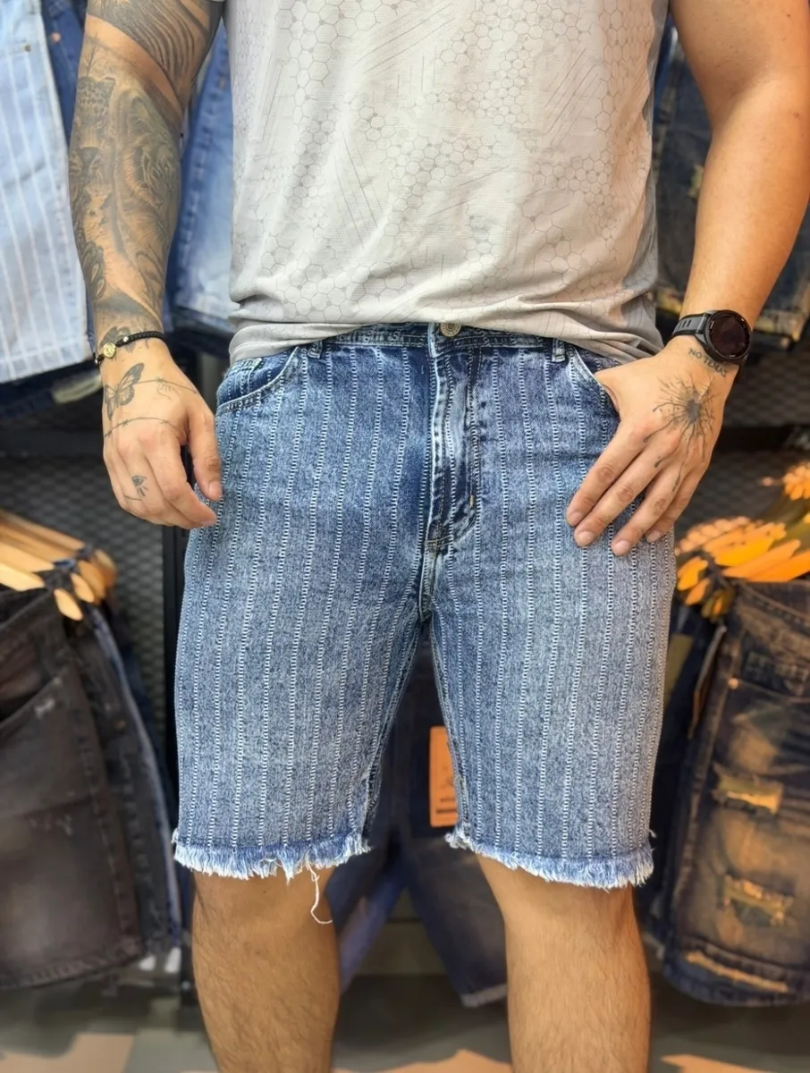 Bermuda jeans clasica point